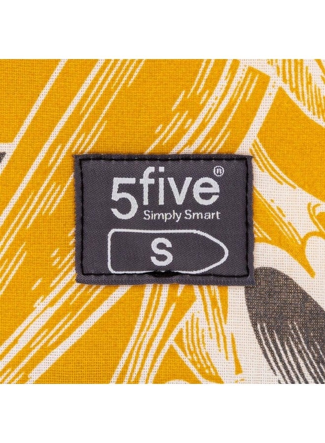 Five Simply Smart Ultra Floral Pattern 5-Layer Ironing Board Cover Yellow and White 105-110 x 30-40 cm 186109 - Image 4