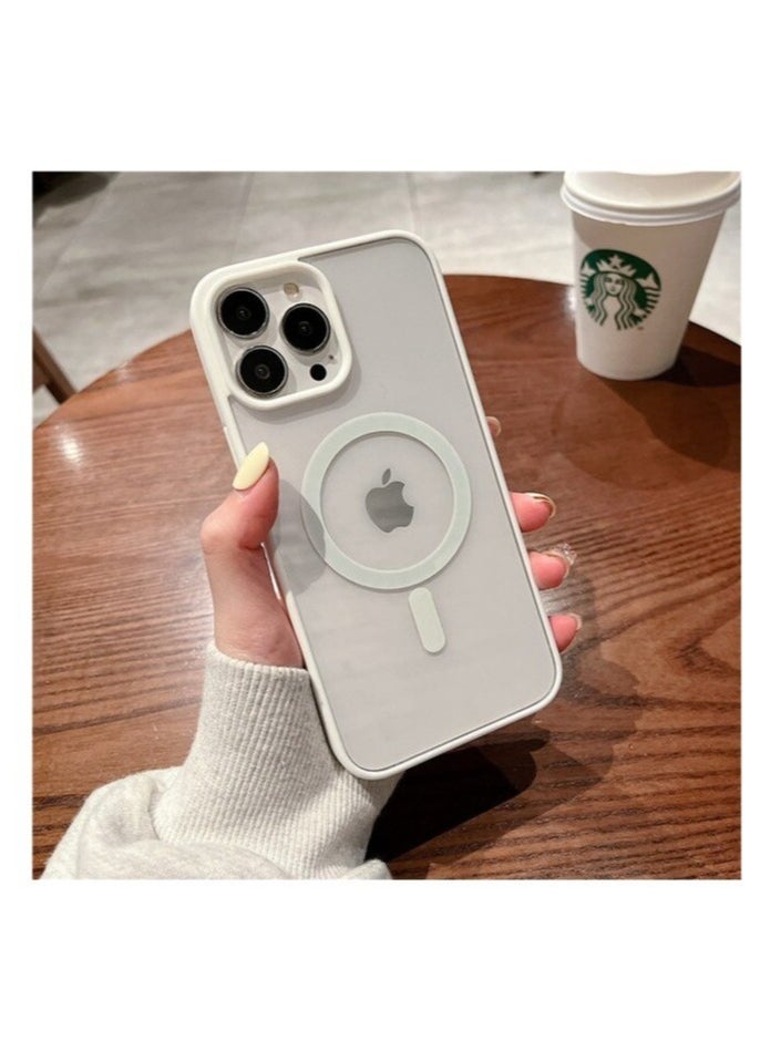 iPhone 12 Pro Max with MagSafe and Anti-Yellowing Coating Slim Fit Lightweight Cover Supports Mag Safe Accessories 