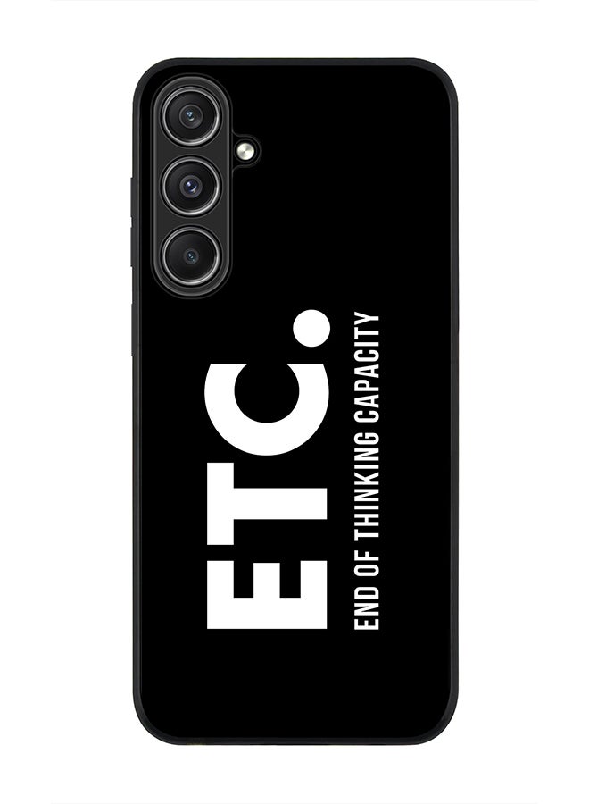 Stylizedd Rugged Black Edge case for Samsung Galaxy S23 FE, Custom Slim fit Flexible Anti Drop Thin Phone Case Cover - Etc. - Image 1