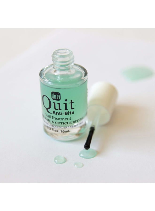 duri Nail Polish, Quit Anti Bite, Nail Care Polish, Stops Nail and Cuticle Biting, for Ages 3+ (0.3 fl.oz. 10 ml.) - Image 4