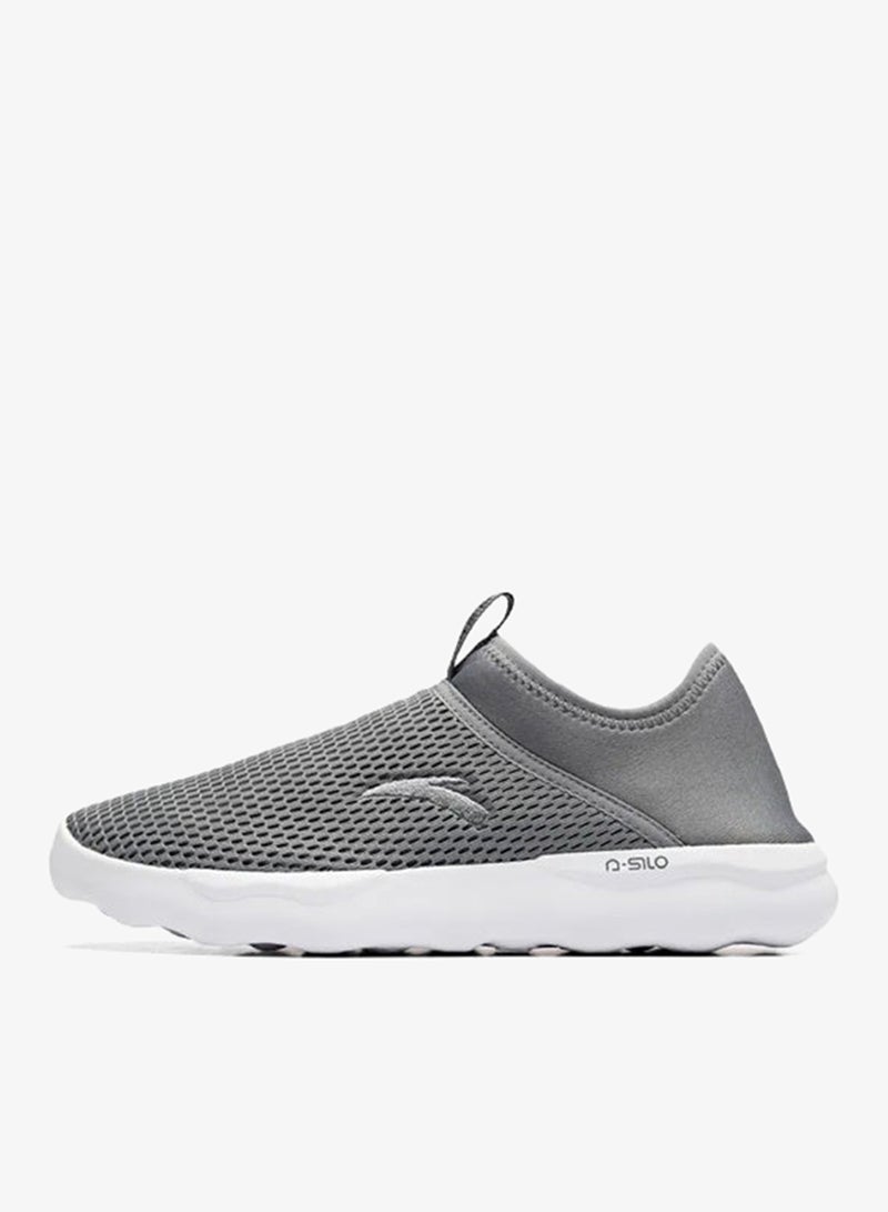ANTA SLIP-ON Workout Training Commute Shoes Grey - Image 1