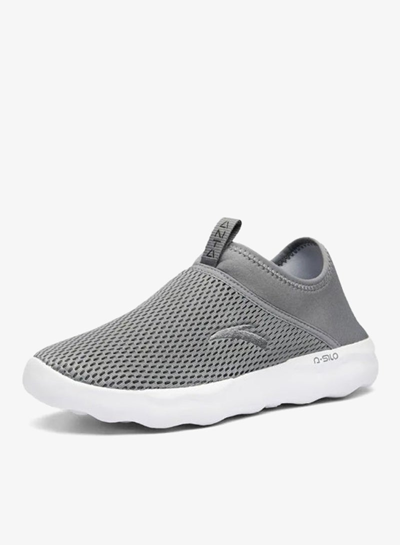 ANTA SLIP-ON Workout Training Commute Shoes Grey - Image 2