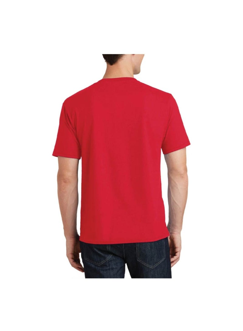 Saudi Arabia National Day Men's T-Shirt – Short Sleeve Round Neck Soft Cotton Tshirt - Perfect For Celebrating Saudi National Day, Events - Image 2