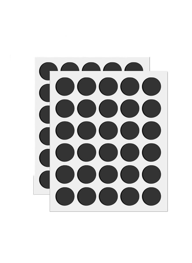 Generic Self Adhesive Magnet Dots - Peel & Stick Magnetic Circles - Flexible Sticky Magnets - Sheets is Alternative to Magnetic Squares, Stickers, Strip and Tape  - Image 1