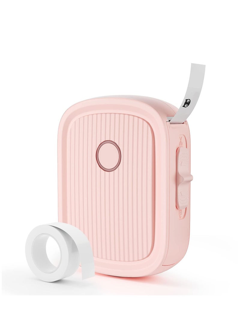 Arabest Label Makers Machine, 0.6 Inch Rechargeable Mini Labeler,Portable Bluetooth Wireless Label Printer Handheld, Multiple Templates Inkless for Phone Office Home Organization - Image 1