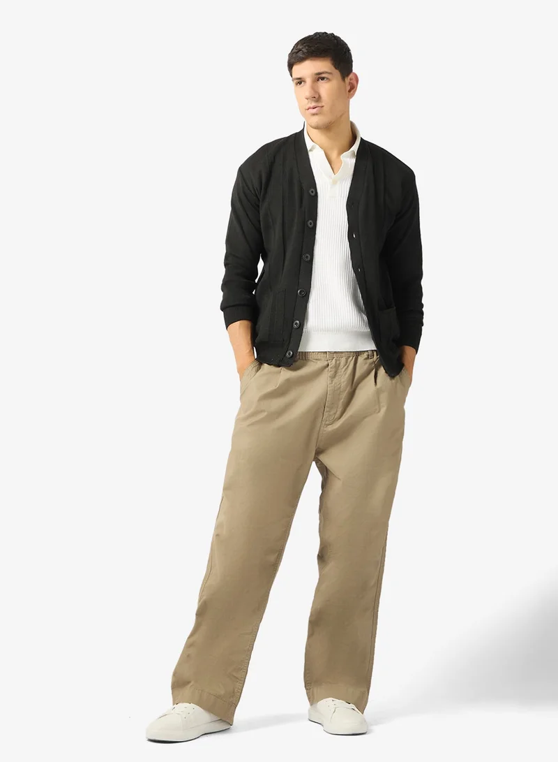 Robert Wood  Casual Buttoned Cardigan for Men | Best Price UAE