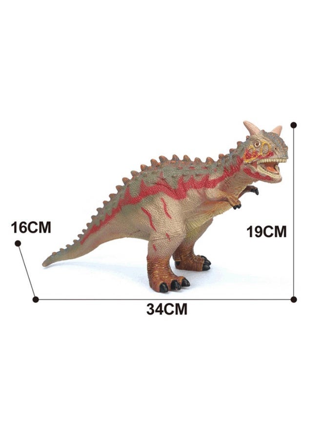 Jurassic Sounding Dinosaur IC Horn Sounding Vinyl Dinosaur Simulation Model Toy In Jie Ming Dinosaur-Color:509 Niulong - Image 1