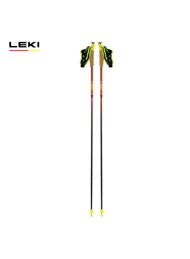 Leki Champion Cross-country Poles Outdoor Hiking Mountaineering Poles Internal Lock Carbon Fiber Folding Z Poles 115cm - Image 2