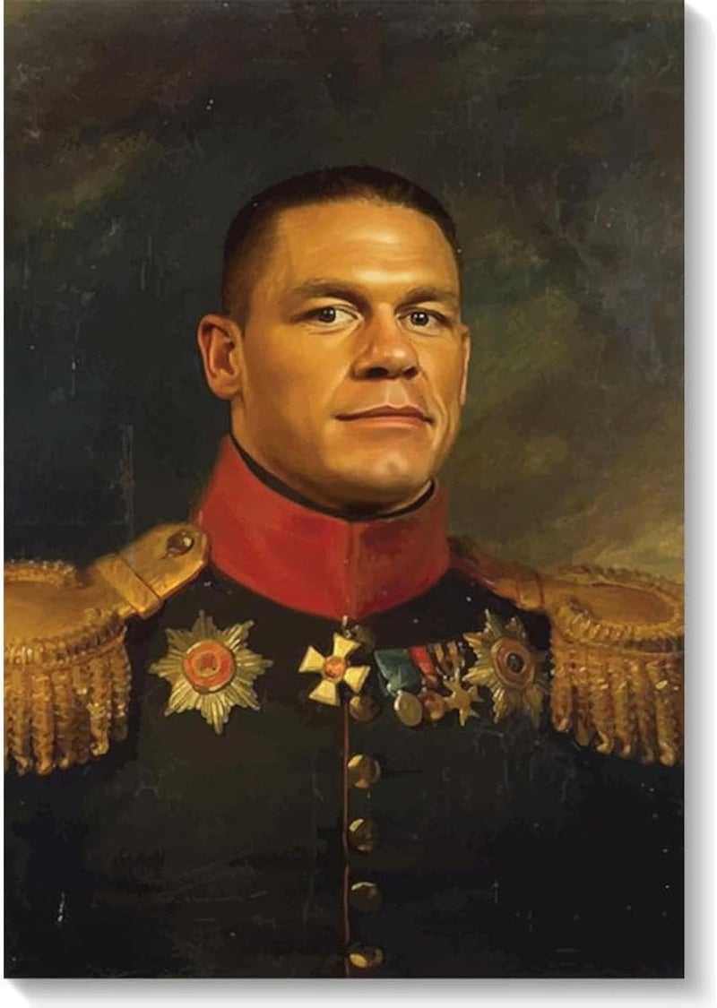 RYN John Cena Wrestler Wall Art Multicolour 40X60Cm - Image 1
