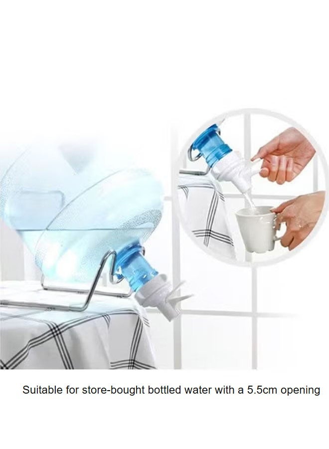 Happy D 2PCSDurable Bottled Water Valve Plastic Spigot Drinking Bucket Faucet Dispenser - Image 4