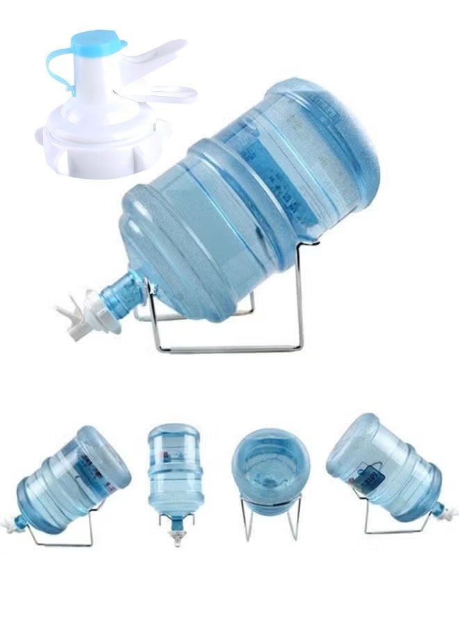 Happy D 2PCSDurable Bottled Water Valve Plastic Spigot Drinking Bucket Faucet Dispenser - Image 2