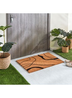 Home Box Zara Printed PVC Back Coir Doormat - 60x90 cm  - Image 3