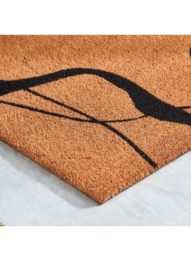 Home Box Zara Printed PVC Back Coir Doormat - 60x90 cm - Image 5