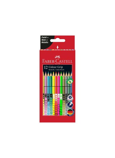 Set Of 12 Colour Grip Special Colours