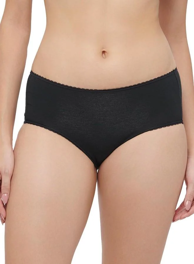 ترايامف Triumph Women's Cotton Blend Classic Hipster Panties (Pack of 3) (M000762_Multi-Color