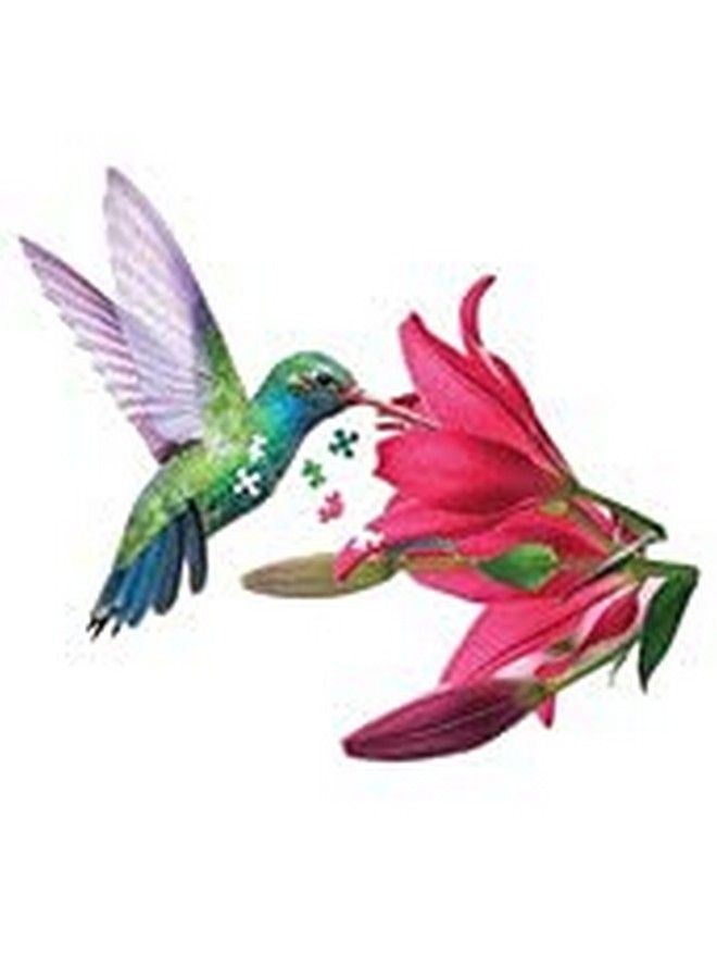 Madd Capp I Am Hummingbird 300 Piece Bird Shaped Jigsaw Puzzle Multicolored - Image 3