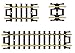 ATLAS MODEL N Code 80 Nickel Silver Straight SnapTrack Assortment Atlas Trains - Image 2