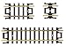 ATLAS MODEL N Code 80 Nickel Silver Straight SnapTrack Assortment Atlas Trains - Image 3