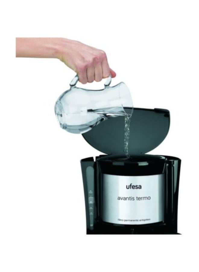 UFESA Avantis 90 Thermo Coffee Machine CG7236, 800W Espresso Maker, Compact & Easy to Clean – Black & Gray - Image 3