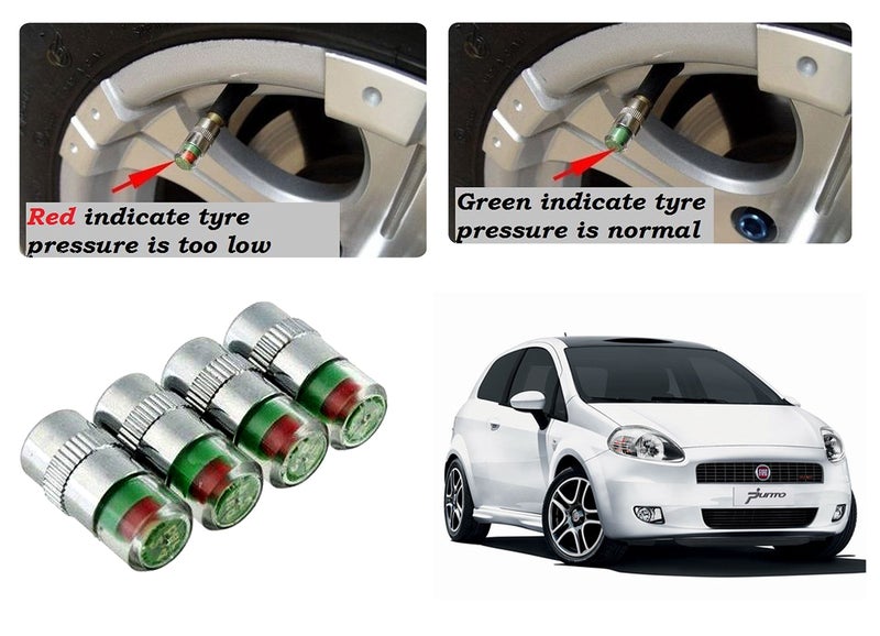 Auto Pearl Car Tire Air Alert Compatible with - Punto - Image 3