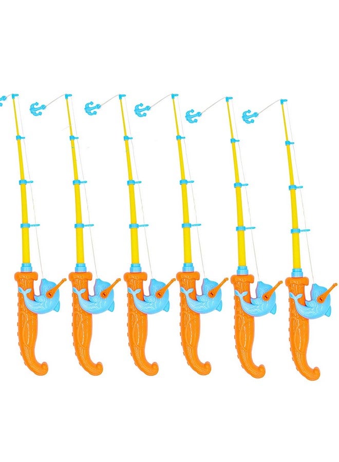 Timisea 3 Pcs Fishing Rod Pole Pool Toy Magnetic Fishing Game For Toddler Kids Baby Bath Toy Educational Learning Toys Bathtime Toys For Boys Plastic Floating Fish Fishing Pool Toy For Kids - Image 3