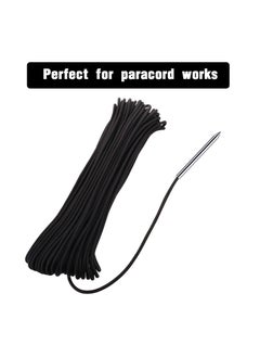 Excefore 6 Pieces Paracord Stitching Set Silvery 6 Sizes Paracord FID Lacing Stitching Needles Paracord Smoothing Tool Lacing Leathercraft Needle for Paracord  - Image 5