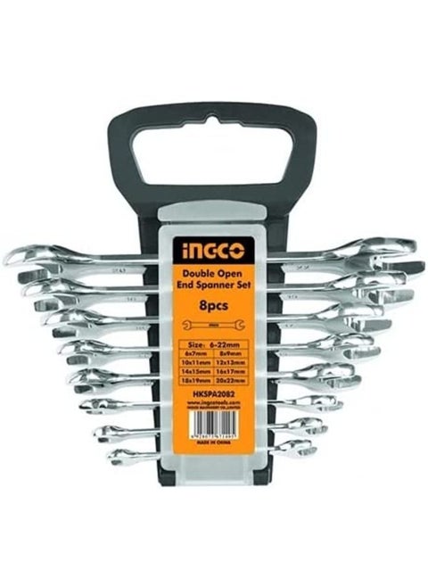 Offset Ring Spanner Sets 8 Pieces Hkspa2082