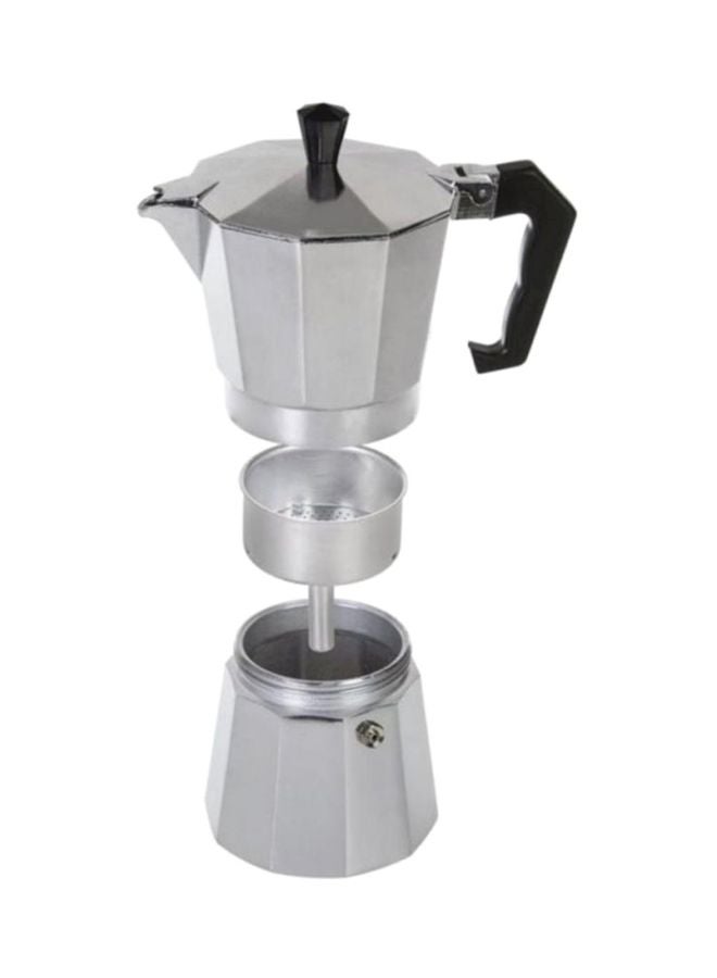 DESSINI Stainless Steel Coffee Maker Silver/Black - Image 2