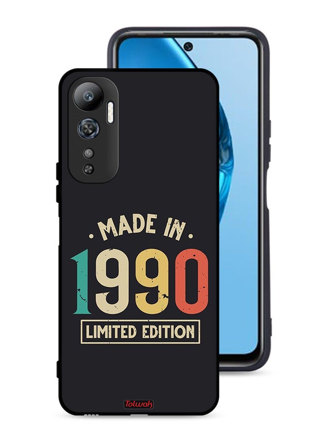 Tolwak Infinix Hot 20 4G Protective Case Cover Made In 1990 Limited Edition - Image 1