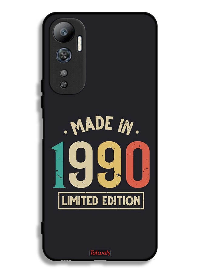 Tolwak Infinix Hot 20 4G Protective Case Cover Made In 1990 Limited Edition - Image 2