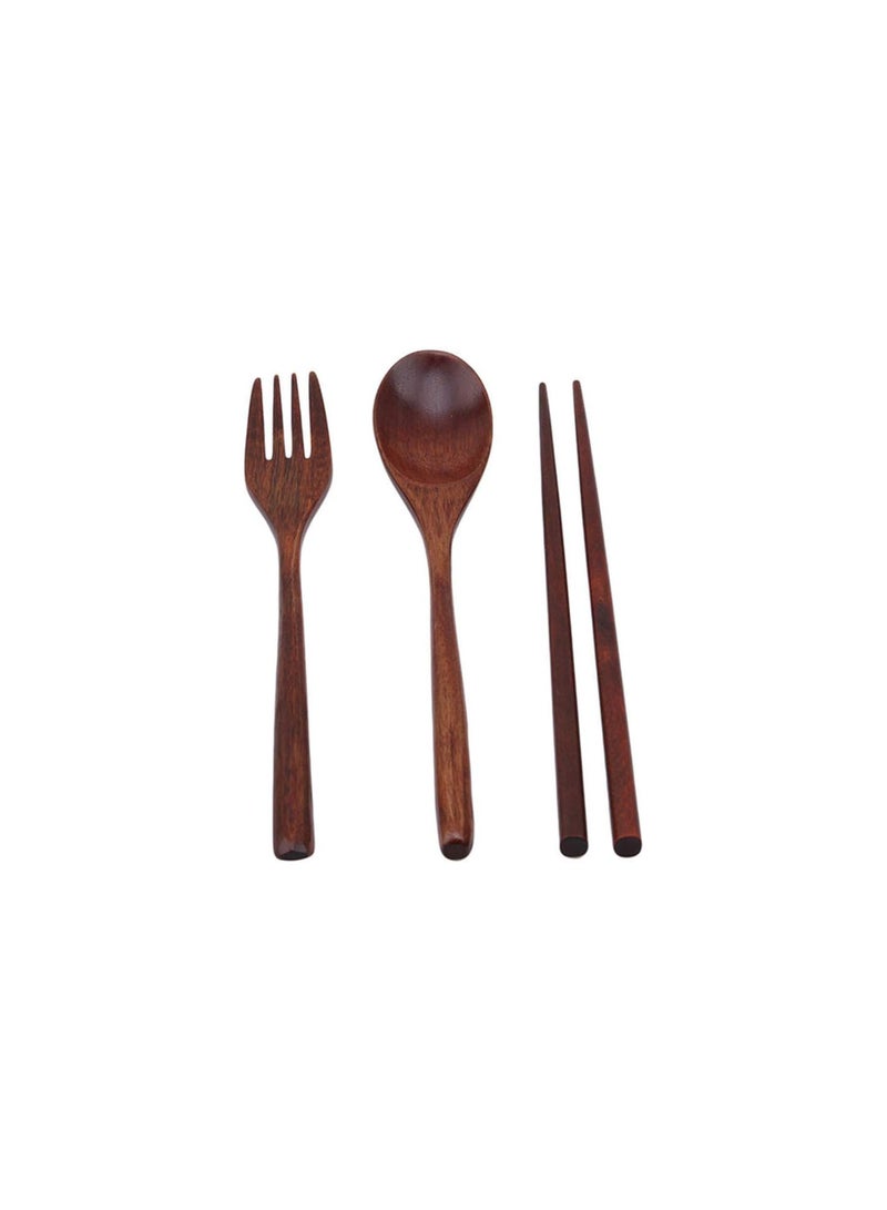 GGOOT 3Pcs Spoon Fork Chopstick Dinnerware Set Handmade Tableware Chinese Japanese Kitchen Accessories Gift Practical and Popular - Image 1