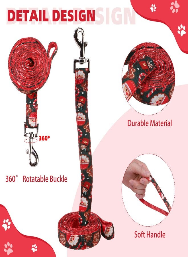 كولتيل طقم سرج كلاب كولتيل لعيد الميلاد للكلاب الصغيرة والمتوسطة، يتضمن سرجًا ومقودًا، سترة مبطنة بشبكة ناعمة قابلة للتعديل وعاكسة للضوء، مناسبة للجراء، بالإضافة إلى سرج إضافي للكلاب الصغيرة جدًا (XS) والمتوسطة (M). - Image 3