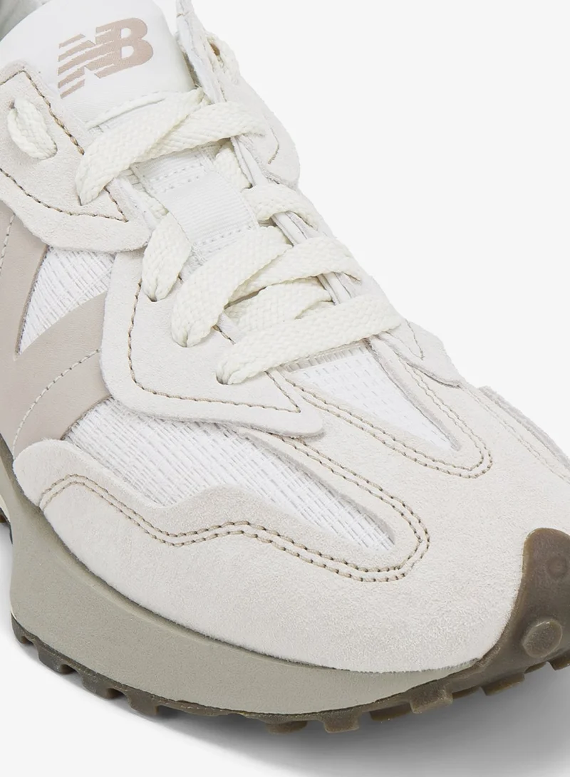 New Balance White 327 Shoes  | Best Price UAE