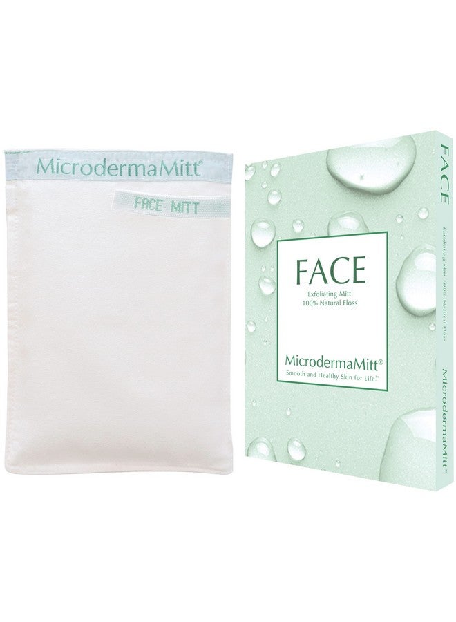 MicrodermaMitt Exfoliating Mitt For Face Deep Exfoliator Scrub Face Exfoliant Revive And Glow Nonabrasive Scrubber For Wrinkles Large Pores Sun Damage Uneven Skin Tone Dead Skin Remover - Image 1