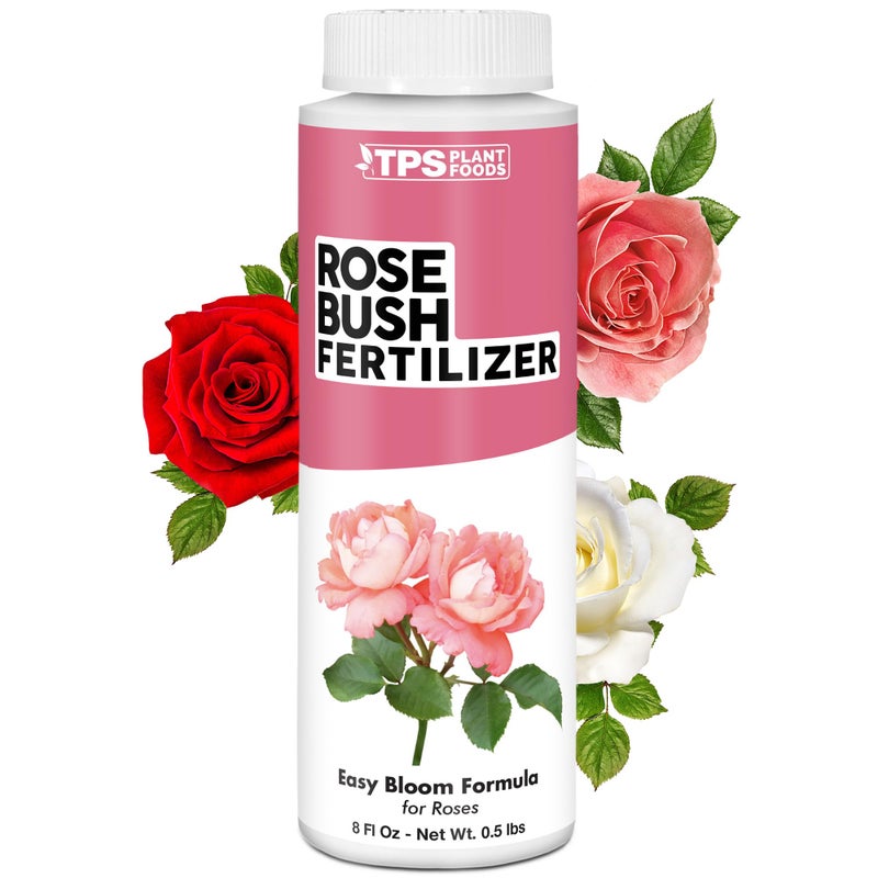 TPS NUTRIENTS Rose Bush Fertilizer, Complete Liquid Rose Bush Plant Food, 8 oz (250mL) - Image 1