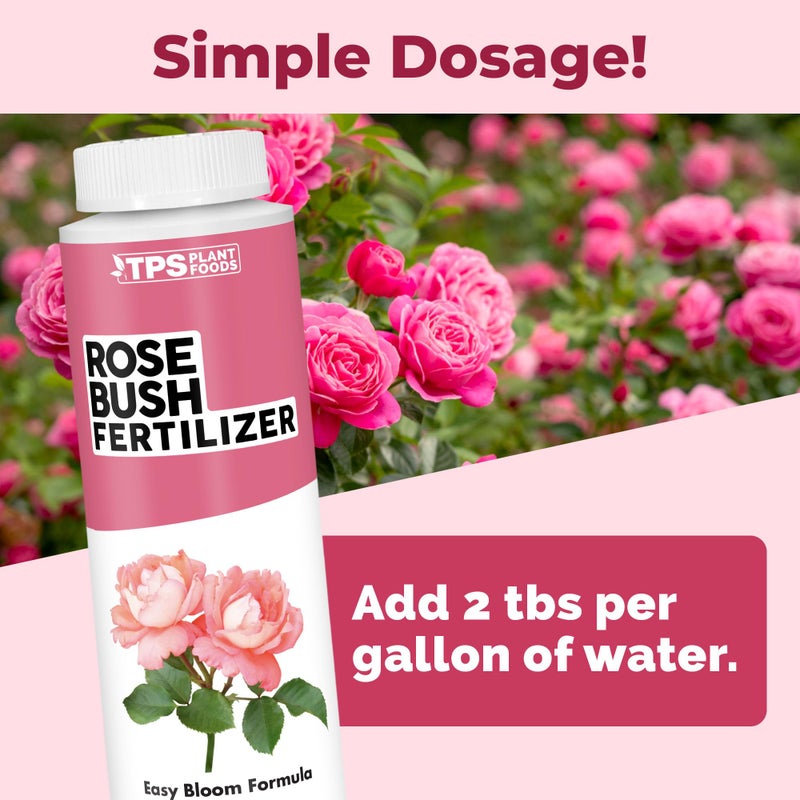 TPS NUTRIENTS Rose Bush Fertilizer, Complete Liquid Rose Bush Plant Food, 8 oz (250mL) - Image 3