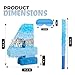 Birchio Number 4 Pinata Bundle with a Blindfold and Bat162 x 116 x 4 Inches Perfect for Boys and Girls Birthday Party Supplies Blue Theme Birthday Decoration - Image 4