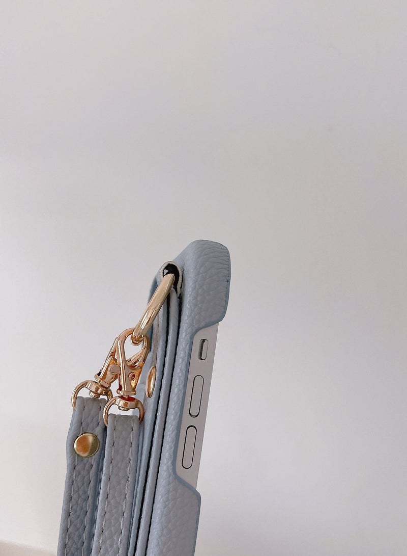 Suteni Back Cover Card Slots Leather Phone Case for iPhone - Image 3