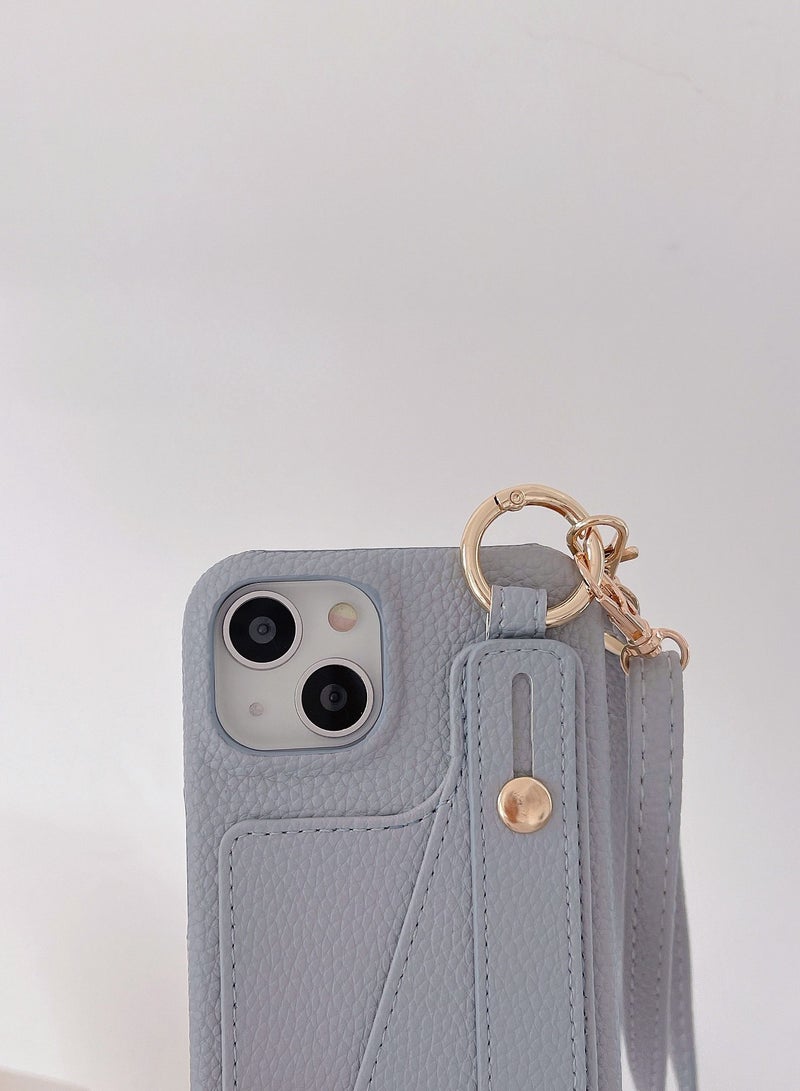 Suteni Back Cover Card Slots Leather Phone Case for iPhone - Image 2