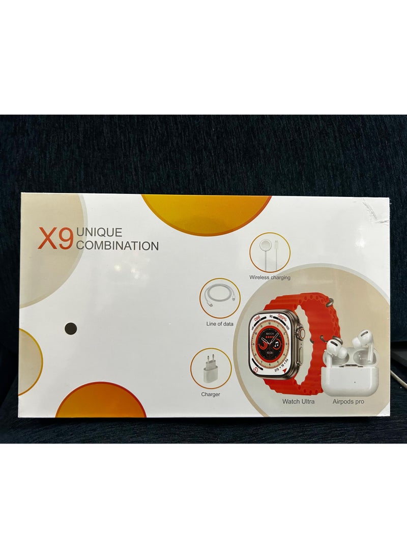 Generic - X9 Unique Combination: All-in-One Smart Watch and Earbuds Pro Set - Image 1