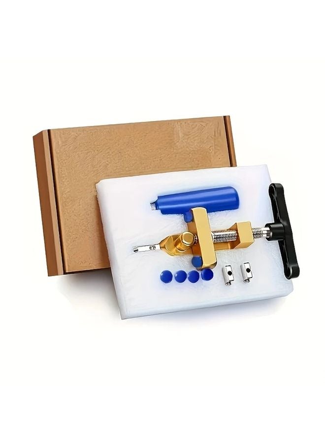 One Set 2 in 1 Glass and Tile Cutter Precision Cutting Tool Durable Metal Alloy Blade - Image 1
