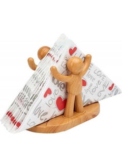 5DM Decorative Oak Veneer Napkin Holder for Men 