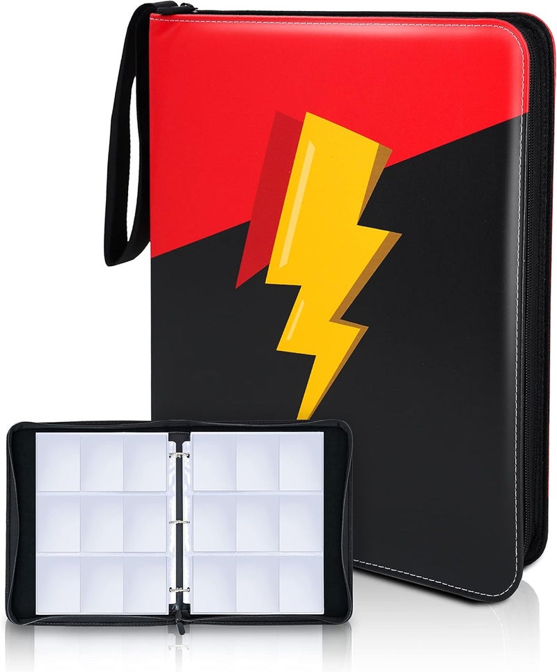 Neato Tek 9 Pocket Waterproof Trading Card Binder, Trading Album Display Holder, Expandable, 720 Double Sided Pocket Album, Compatible with Yugioh, MTG and Other TCG Cards - Image 1