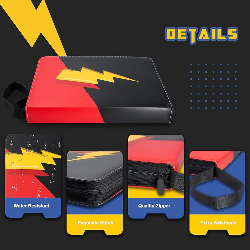 Neato Tek 9 Pocket Waterproof Trading Card Binder, Trading Album Display Holder, Expandable, 720 Double Sided Pocket Album, Compatible with Yugioh, MTG and Other TCG Cards - Image 2