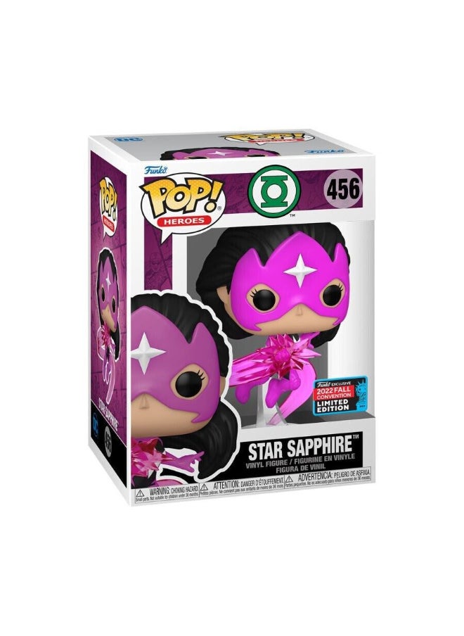 Funko Heroes: Dc Green Lantern - Star Sapphire (Nycc'22) Vinyl Figure 