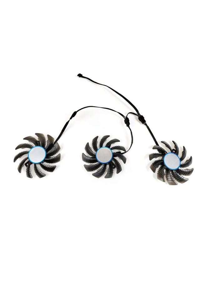 LTANDBR 75MM PLD08010S12H Cooler Fan Replacement for Gigabyte Radeon RX 6600 6700 XT RTX 3070 Ti Eagle Graphics Video Card Cooling Fan - Image 2