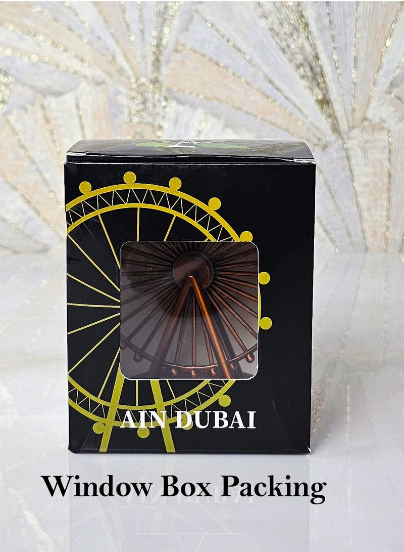 Souvenir Souq Decoration Metal Ain Dubai 11*10cm Gold Color - Image 2