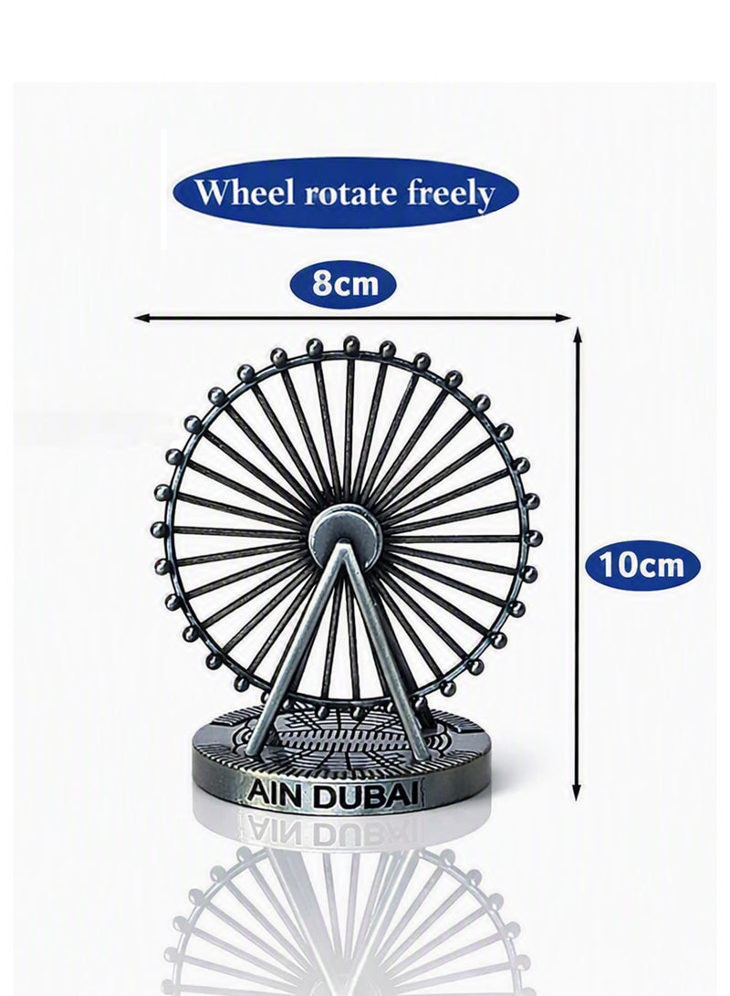 Souvenir Souq Decoration Metal Ain Dubai 11*10cm Gold Color - Image 4