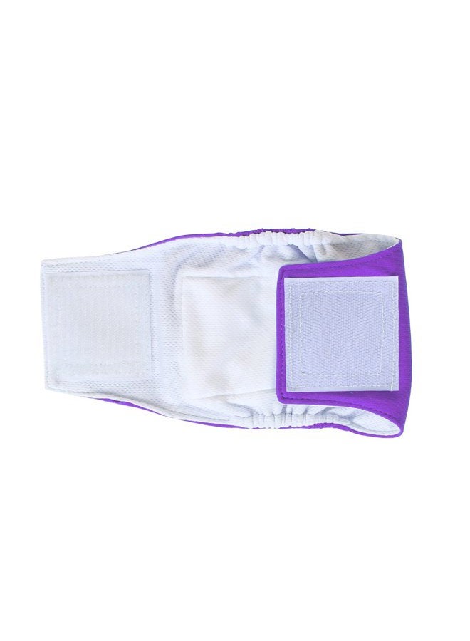 Teamoy Reusable Wrap Diapers for Male Dogs, Washable Puppy Belly Band XS(7''-9''Waist) Black+ Gray+ Green+ Purple CATY02401 - Image 3