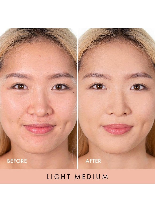 Wander Beauty Wanderlust Powder Foundation Light Mediumblurs And Evens Skin Toneperfects And Hydrates With Hyaluronic Acid Aloehoneysuckle & Vitamin E Lightweight Buildable Coverage 0.31 Oz - Image 2